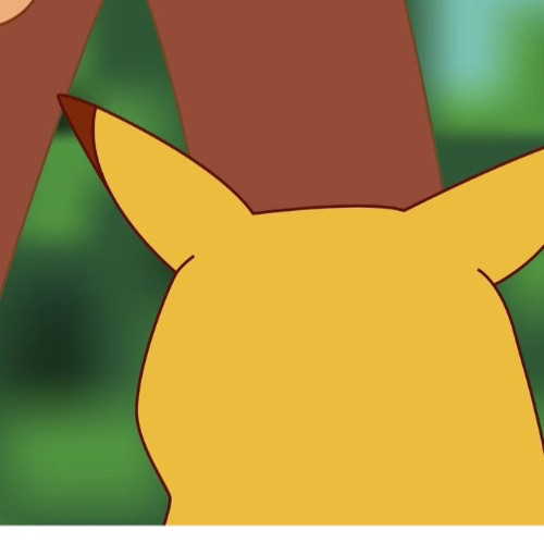 Plantilla de meme Surprised Pikachu Blank Face