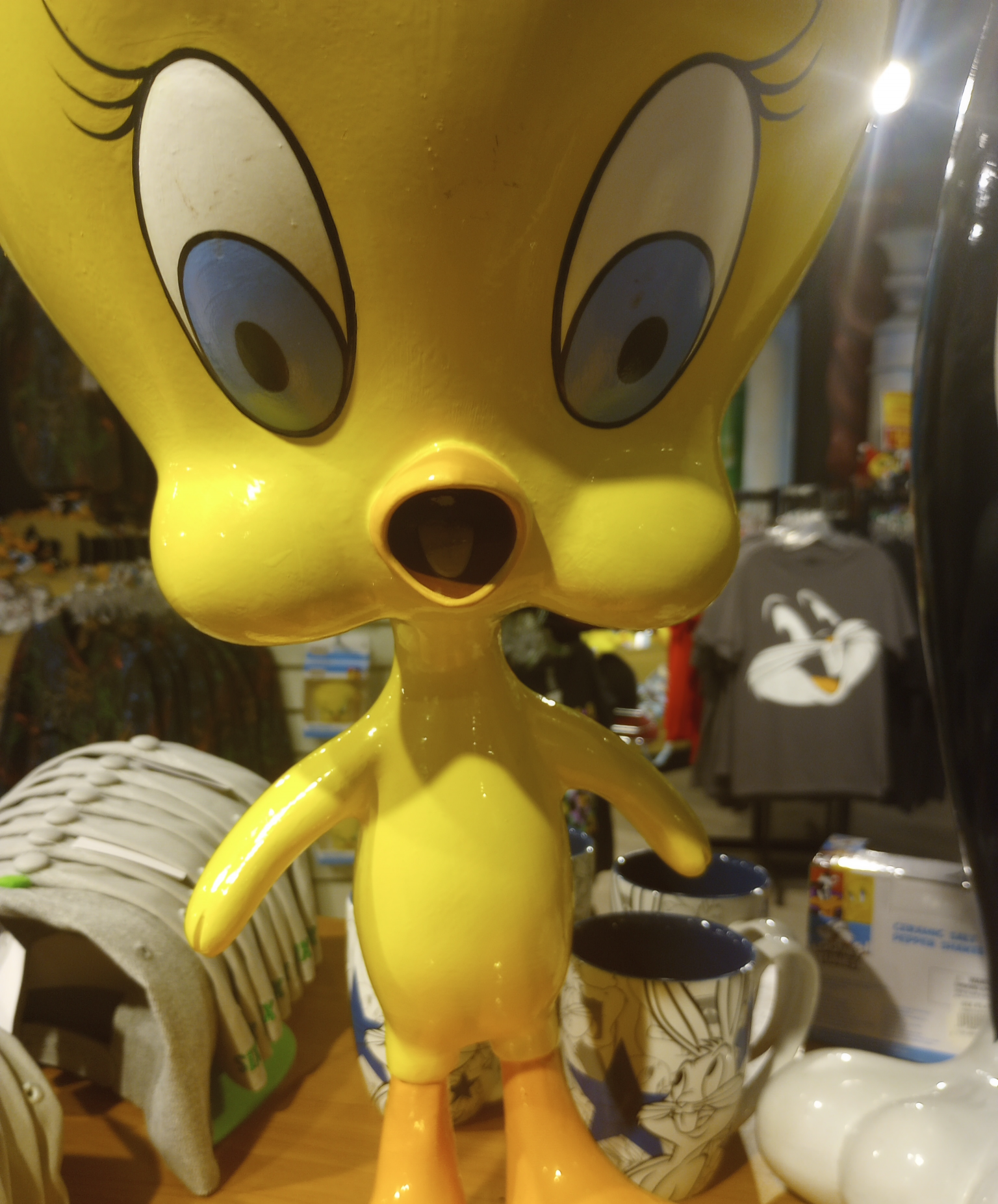 Plantilla de meme Surprised Tweety bird