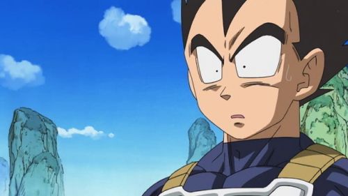 Plantilla de meme Surprized Vegeta