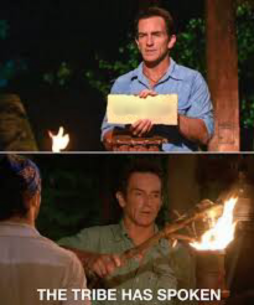 Plantilla de meme Survivor
