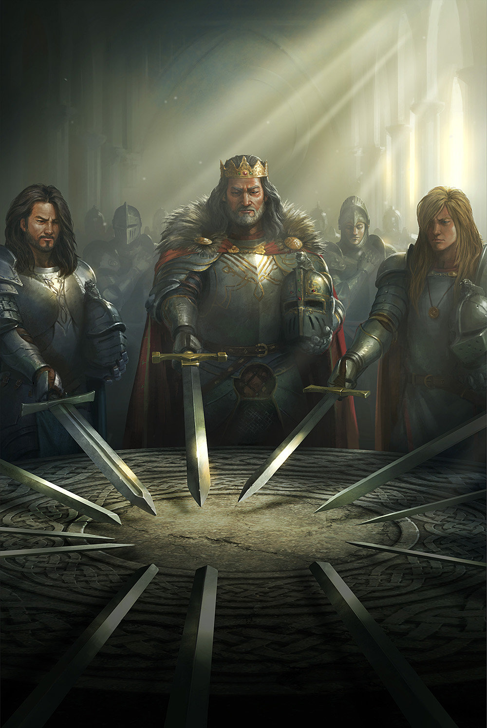 Plantilla de meme Swords united