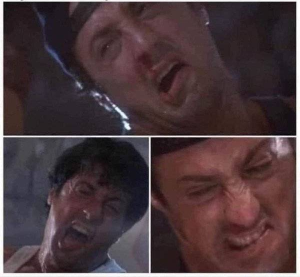 Template meme Sylvester Stallone