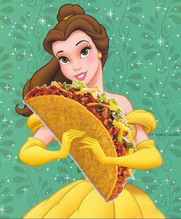 Plantilla de meme Taco Belle