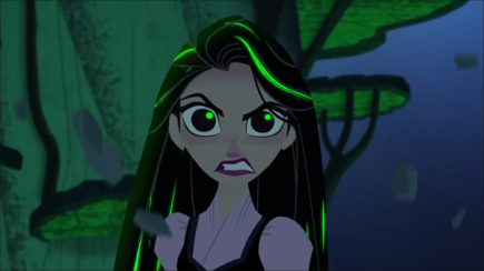 Plantilla de meme Tangled dark Rapunzel