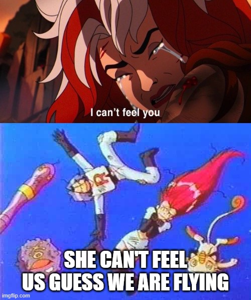 Plantilla de meme team rocket blasting off again