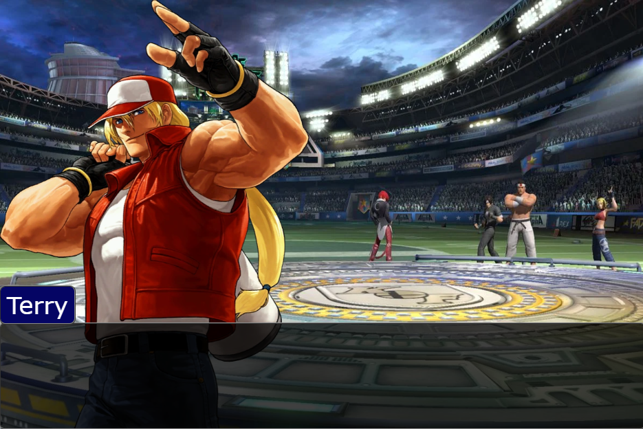Plantilla de meme Terry Bogard objection temp