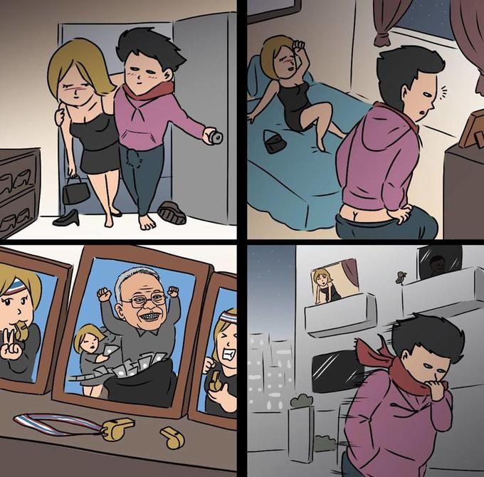 Template meme Thai political crisis breakup