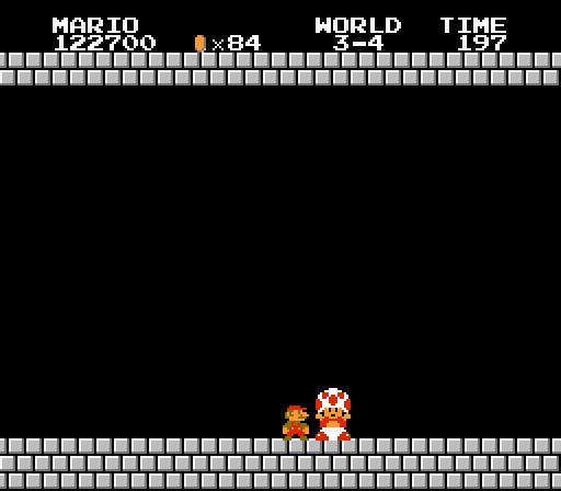 Template meme Thank You Mario