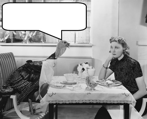Plantilla de meme Thanksgiving Turkey Negotiations