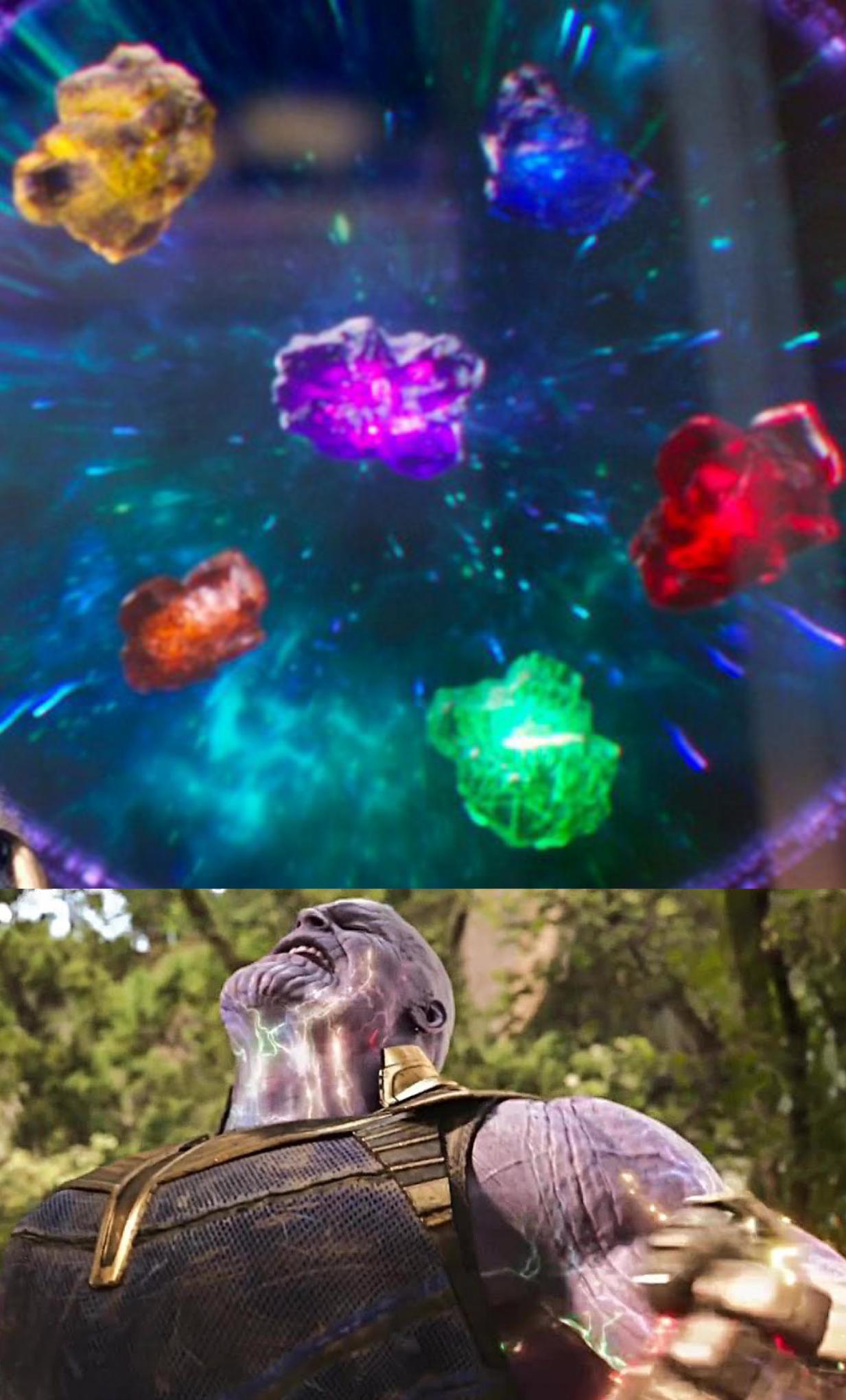Plantilla de meme Thanos Infinity Stones