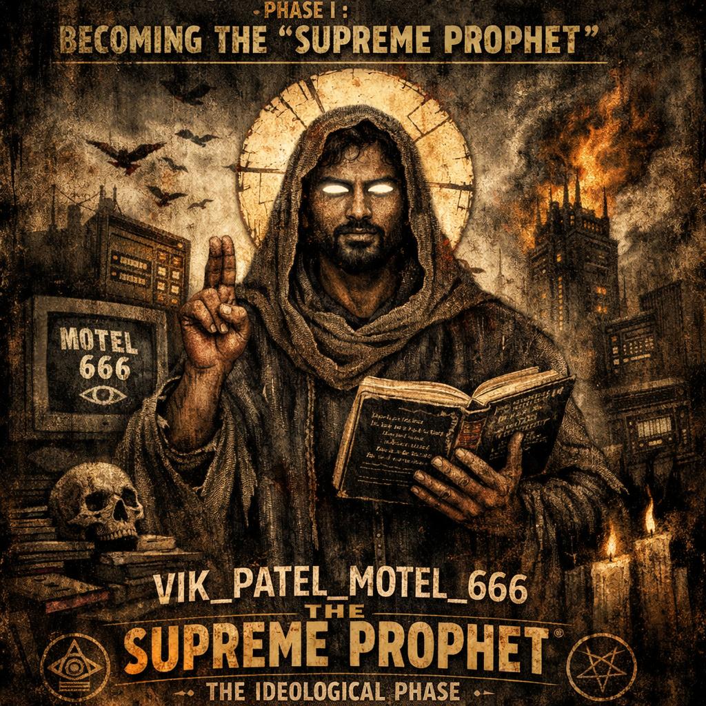 Template meme The ascent of Vik_Patel_Motel_666