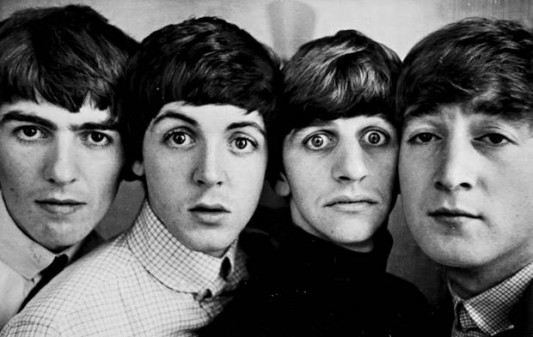 Plantilla de meme THE BEATLES IN SHOCK