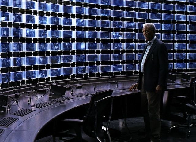 The Dark Knight Monitors meme template