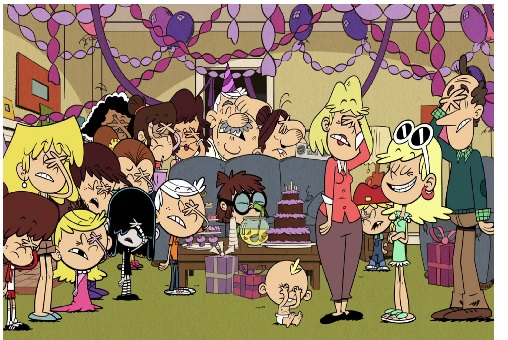 Plantilla de meme The Loud House facepalm