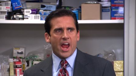 Plantilla de meme the office bankruptcy