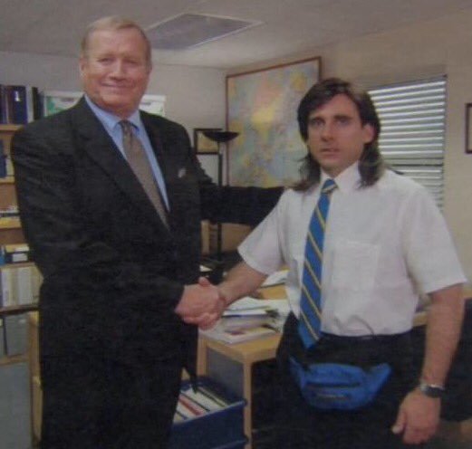 Plantilla de meme the office congratulations