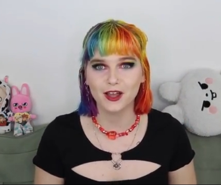 The Queer Kiwi in black meme template