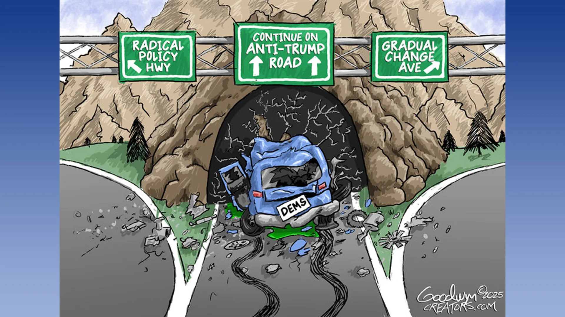 Plantilla de meme The Road Runner is Republican