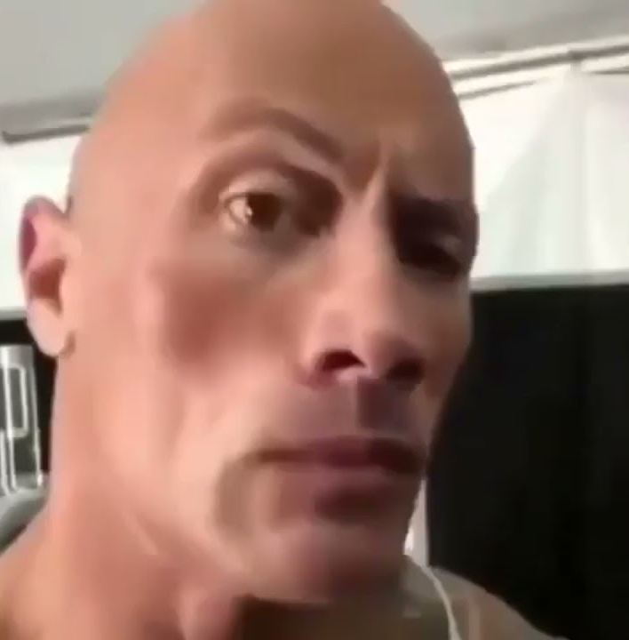 Plantilla de meme The Rock Eyebrow