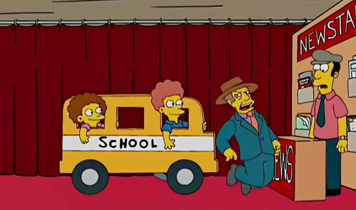 The Simpsons meme template