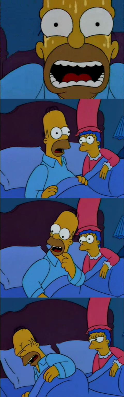 Template meme The Simpsons, Homer hates Michael Jackson