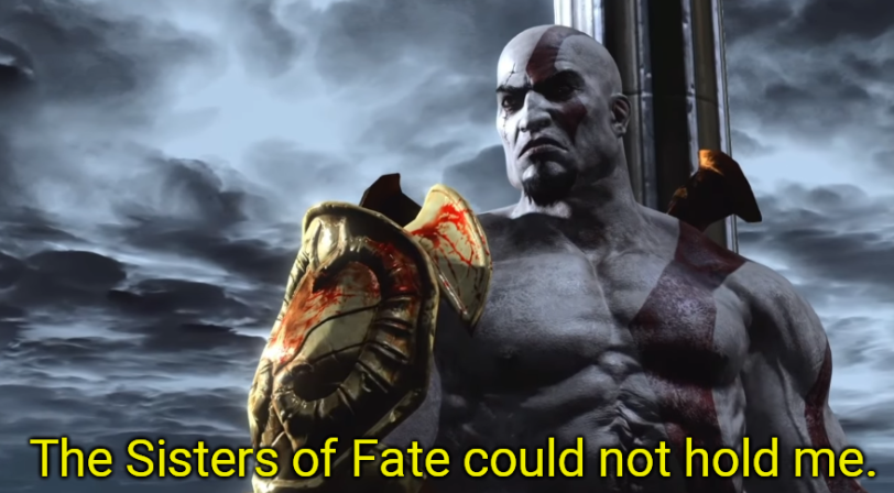 Template meme The Sisters of Fate could not hold me.