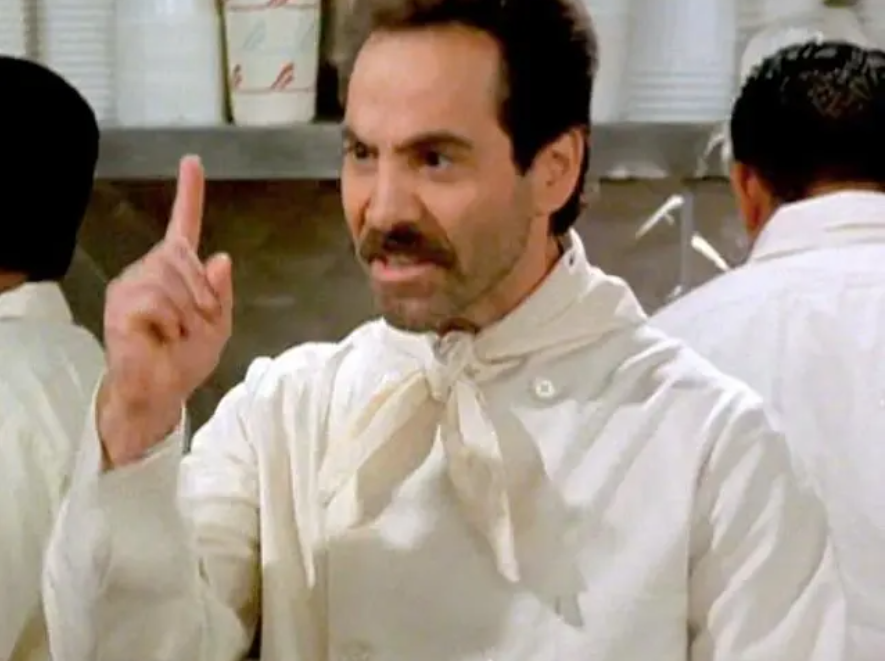 Plantilla de meme The Soup Nazi