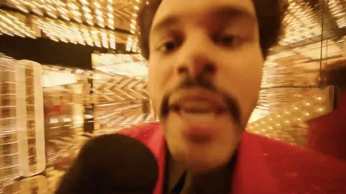Template meme The Weeknd looking around