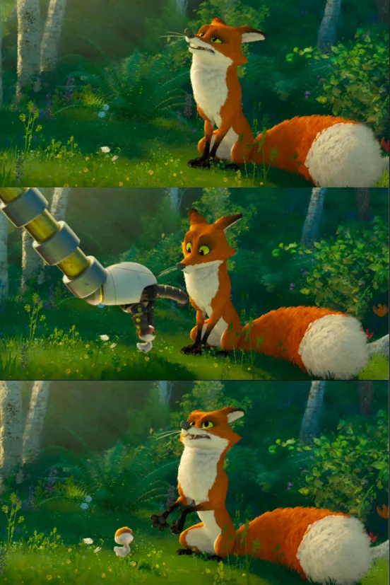 The Wild Robot meme template