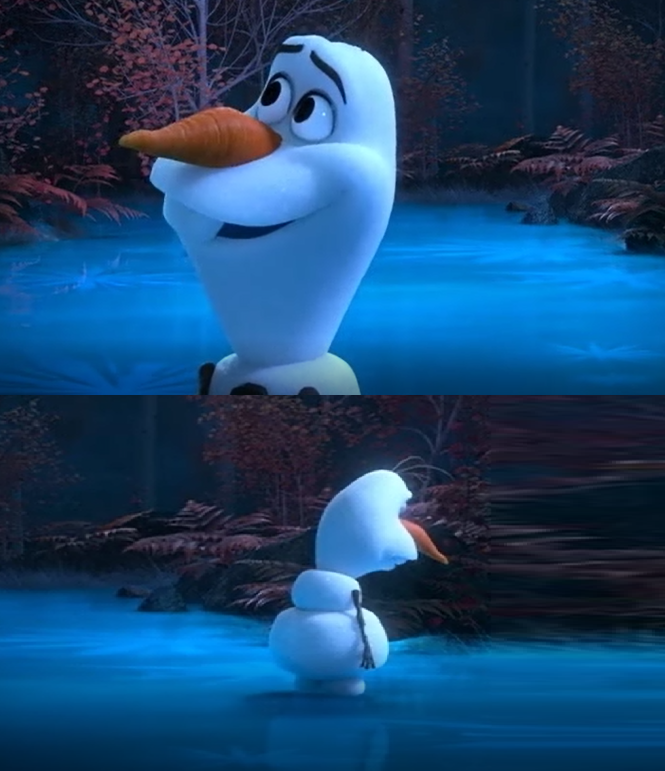 Template meme Their parents are dead olaf meme