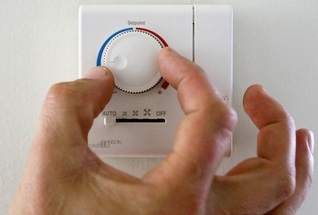 thermostat air conditioner heater meme template