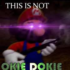 Plantilla de meme This is not okie dokie
