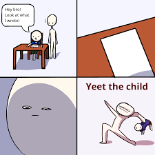 Plantilla de meme Throw it out