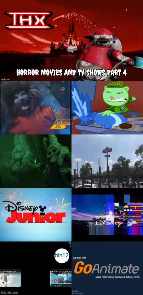 Template meme THX Horror Movies and TV Shows Villains 4