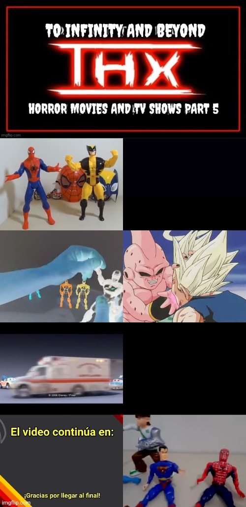 Template meme THX Horror Movies and TV Shows Villains 5