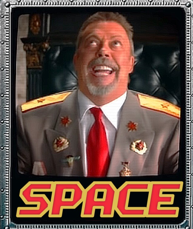 Plantilla de meme Tim Curry Space