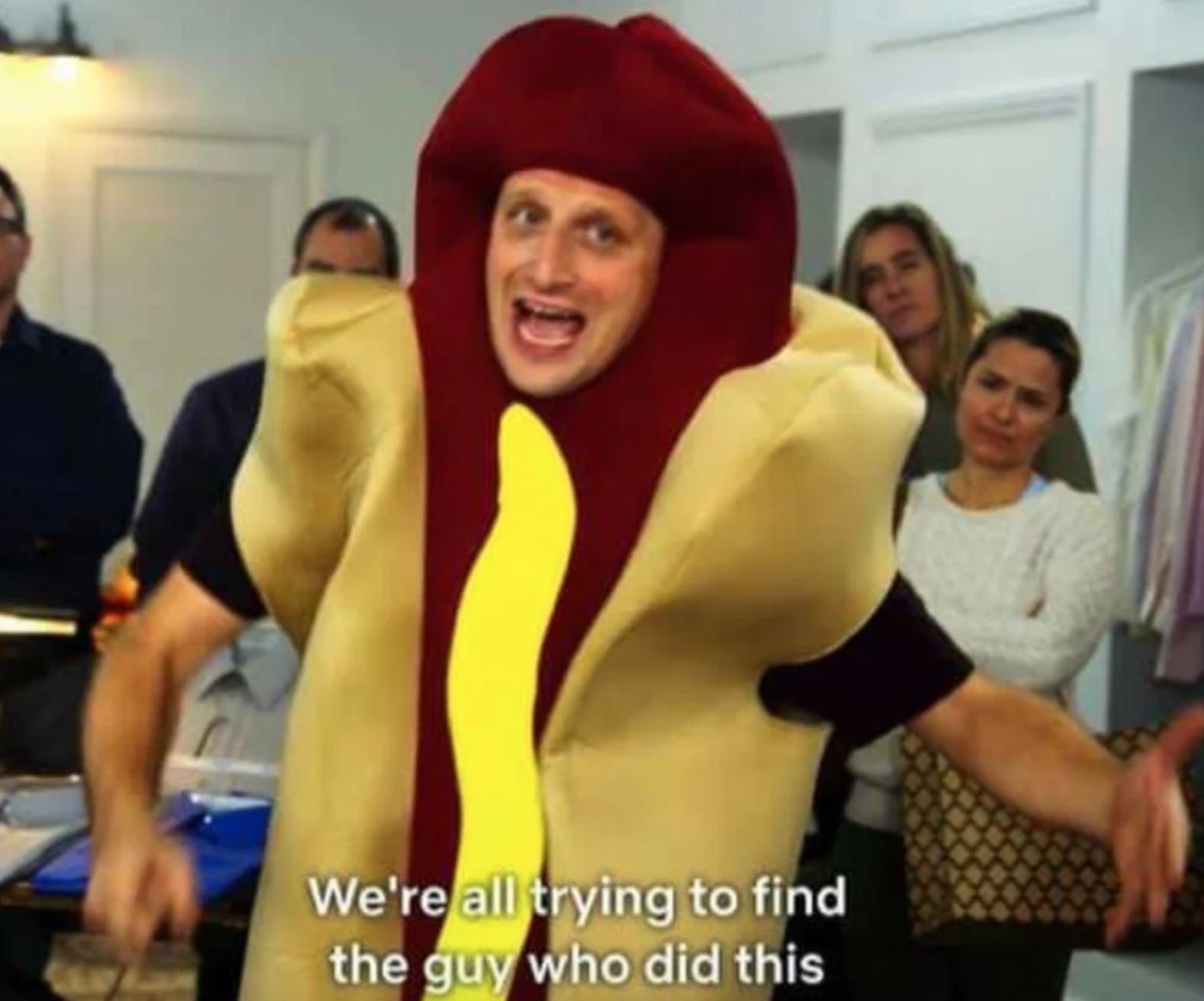 Plantilla de meme Tim Robinson Hot Dog