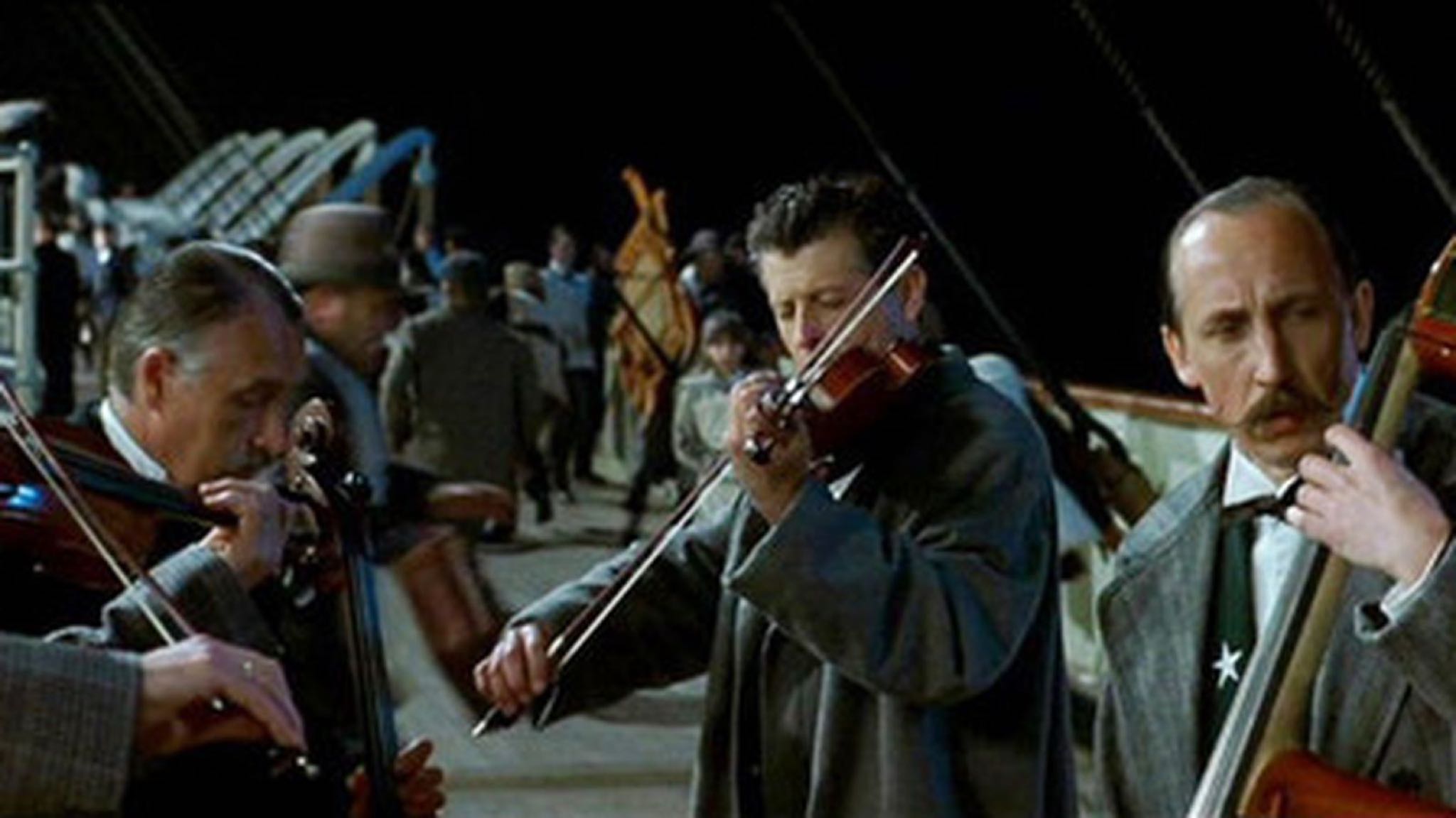 Plantilla de meme Titanic Musicians