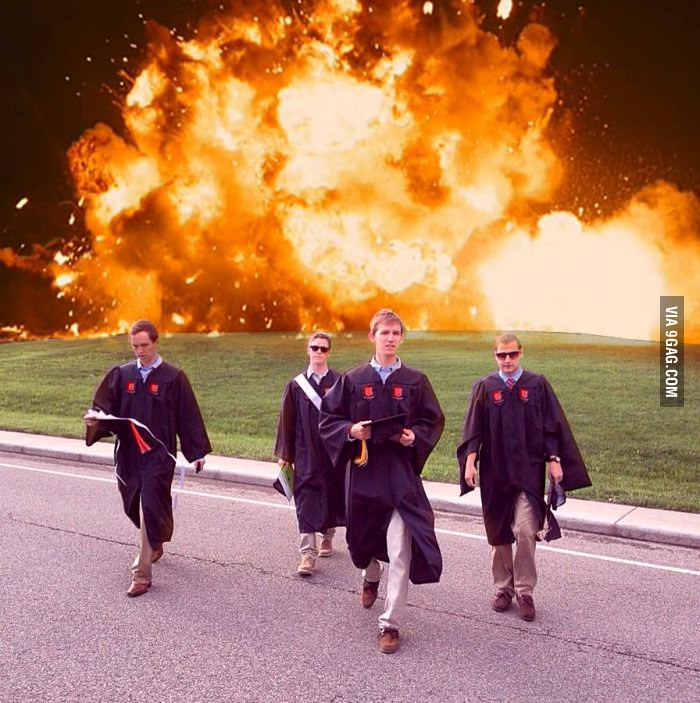 Plantilla de meme Today we graduate