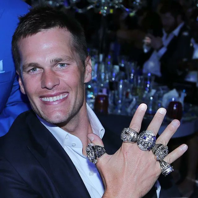 Template meme Tom Brady Rings