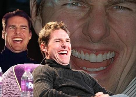 Plantilla de meme Tom Cruise laugh