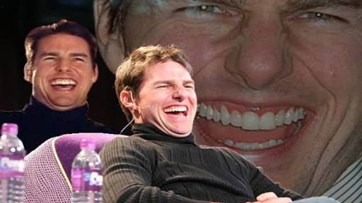 Template meme Tom cruise laugh meme