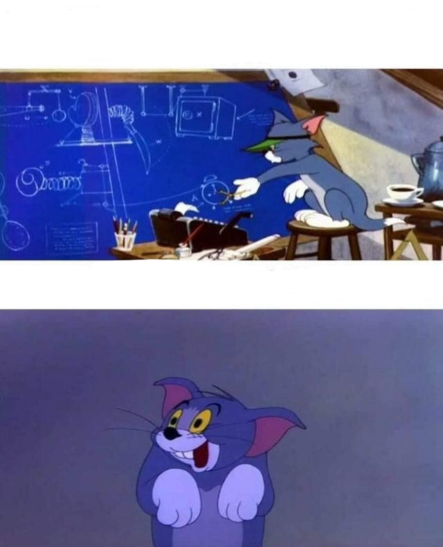 Plantilla de meme Tom plan