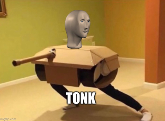Plantilla de meme Tonk