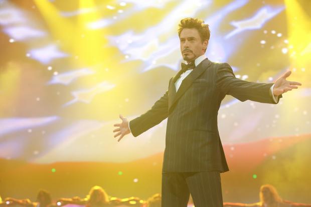 Template meme Tony Stark success