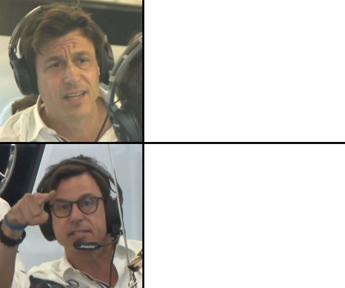 Plantilla de meme Toto Wolff Meme