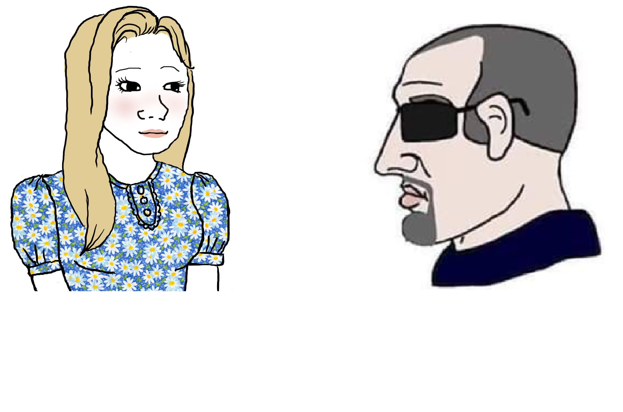 Template meme tradwife x boomer