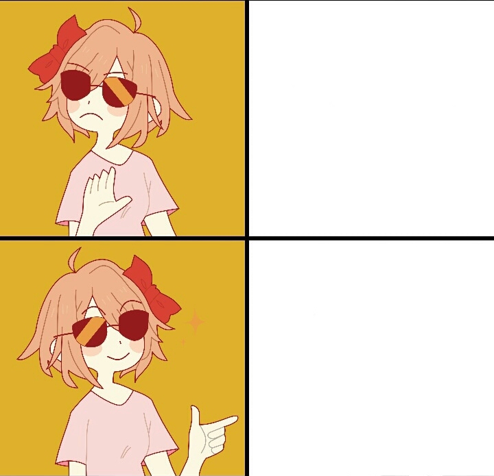 Plantilla de meme trans drake meme