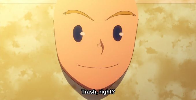 Plantilla de meme Trash, right?