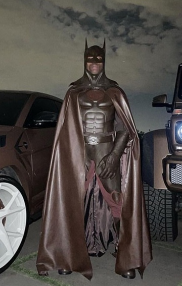 Plantilla de meme travis scott batman